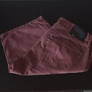 Maroon Levi’s Shorts